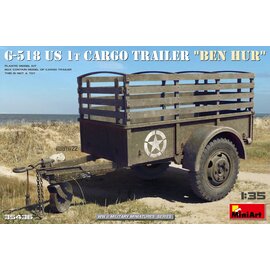 MINIART MIN 35436 MiniArt 1/35 G-518 US 1T CARGO TRAILER "BEN HUR"