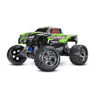TRAXXAS TRA 36054-8-GRN Stampede®: 1/10 Scale Monster Truck with TQ™ 2.4GHz radio system