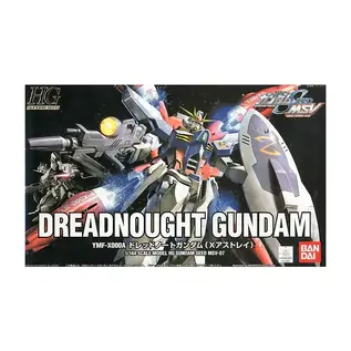 BANDAI BAN 5056814 Bandai HG 1/144 SEED MSV #7 Dreadnought Gundam "Gundam SEED"