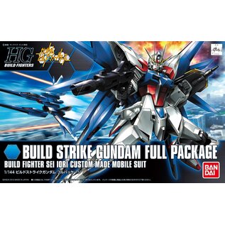 BANDAI BAN 5057718 Build Strike Gundam Flight Full Package HGBF 1/144 Model