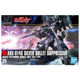 BANDAI BAN 5057694 1/144 #225 Silver Bullet Suppressor Gundam NT HG
