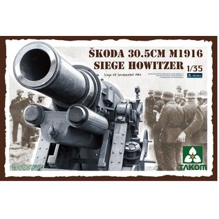 TAKOM TAK 2011 Takom 1/35 Skoda 30.5cm M1916 Siege Howitzer