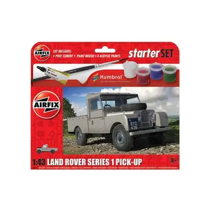 AIRFIX AIR A55012 1/43 Land Rover Series 1 starter set