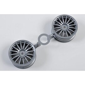TAMIYA TAM 10445605 0445605 Touring car wheel (2) silver 58167