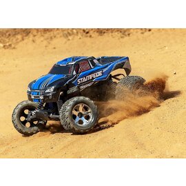 TRAXXAS TRA 36054-8-BLUE	Stampede®: 1/10 Scale Monster Truck with TQ™ 2.4GHz radio system