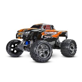 TRAXXAS TRA 36054-8-ORNG Stampede®: 1/10 Scale Monster Truck with TQ™ 2.4GHz radio system