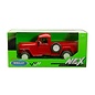 WELLY WEL 24116-RED 1947 JEEP WILLYS PICKUP 1/24 DIE-CAST