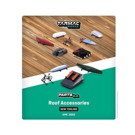 T64A-002-SET1 ROOF ACCESSORIES FOR 1/64 SCALE MODEL