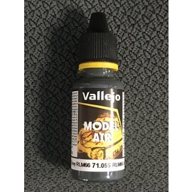 VALLEJO VAL 71055 MODEL AIR BLACK GREY RLM66