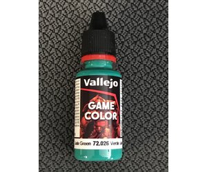 Peinture Acrylique Vallejo Game Color 72026 Jade Green 17ml - Pour Figurines Et Modélisme