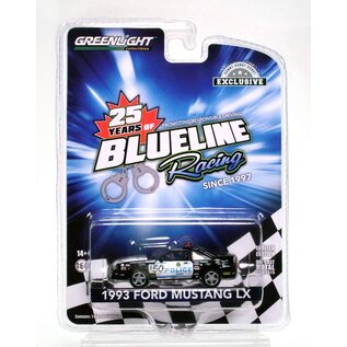 GREENLIGHT COLLECTIBLES GLC 30368 1993 FORD MUSTANG LX BLUE LINE RACING EDMONTON POLICE 1/64 DIE-CAST