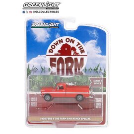 GREENLIGHT COLLECTIBLES GLC 48080 1970 FORD F-100 FARM AND RANCH SPECIAL 1/64 DIE-CAST