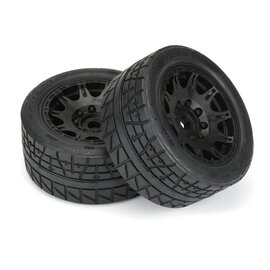 Proline Racing PRO 1020510 1/6 Menace HP Tire Fr/Rr 5.7 Mtd 24mm Blk Raid (2)