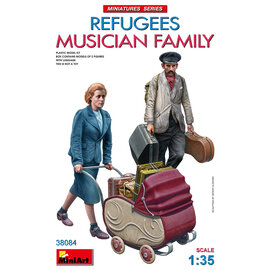 MINIART MIN 38084 MiniArt 1/35 Refugees. Musician Family