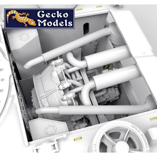 GECKO MODELS GEK 35GM0086 Gecko 1/35 Canadian Badger Flamethrower Ram Mk II (late production)