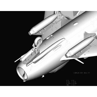 HOBBYBOSS HOB 80334 1/48 MiG-17F Fresco C plastic model