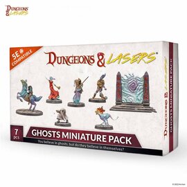 ARCHON STUDIO DNL 0042 Archon Studio Dungeons and Lasers: Ghosts Miniature Pack (D&L: Miniatures)