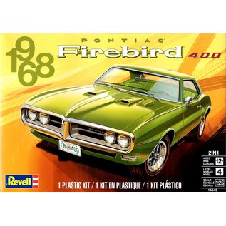 REVELL GERMANY REV 14545 1968 PONTIAC FIREBIRD 1/25 PLASTIC MODEL