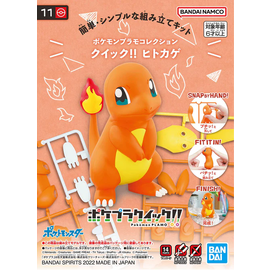 BANDAI BAN 2617946 Bandai Pokemon Model Kit Quick!! 11 Charmander