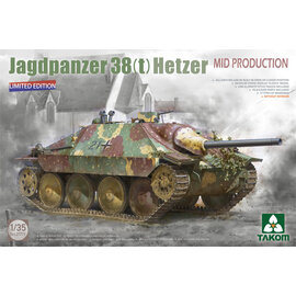 TAKOM TAK 2171X Takom 1/35 Jagdpanzer 38(T) Hetzer Mid Production (Limited Edition) plastic model