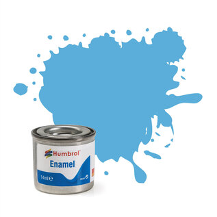 HUM 47 Gloss Sea Blue enamel tinlet