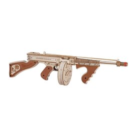 ROKR ROE LQB01 Thompson Submachine Gun Toy 3D Wooden Puzzle