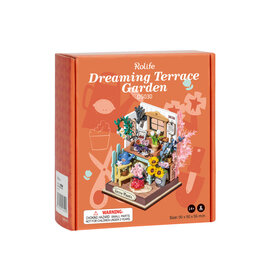 ROLIFE ROE DS030 Rolife Dreaming Terrace Garden Miniature Doll House