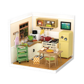 ROLIFE ROE DW008 Rolife Happy Meals Kitchen DIY Plastic Miniature House kit