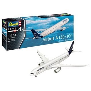 REVELL GERMANY REV 03816 AIRBUS A330-300 LUFTHANSA NEW LIVERY 1/144 PLASTIC MODEL