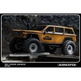 JCONCEPTS JCO 0480 JConcepts 1961 Corvair Lakewood Body, 12.3" Wheelbase (Fits - Traxxas TRX-4 Sport, Enduro, Axial, Vanquish 12.3 Wheelbase)