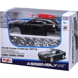 MAISTO MAI 39280  Maisto 1/24 AL 2008 Dodge Challenger SRT8 (Black)
