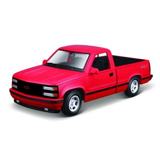 MAISTO MAI 39239  Maisto 1/24 AL 1993 Chevrolet 454 SS Pick-up (Red)