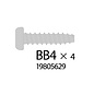 TAMIYA TAM 19805629 9805629 3X12 TAPPING SCREWS (5 pack)