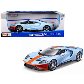 MAISTO MAI 31384BLOR FORD GT HERITAGE BLUE/ORANGE 1/18 DIE-CAST