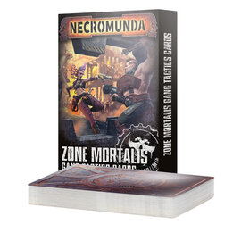 GAMES WORKSHOP WAR 60050599029 Necromunda Zone Mortalis Gang Tactics Cards