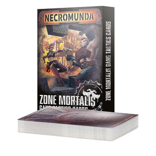 GAMES WORKSHOP WAR 6005059909 Necromunda Zone Mortalis Gang Tactics Cards