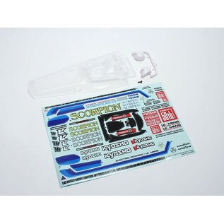 KYOSHO KYO SCB001 Clear Body Set ( Scorpion 2014)