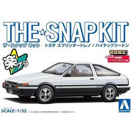 AOSHIMA AOS 06467 Aoshima 1/32 SNAP KIT #16-A Toyota Sprinter Trueno (High-Tech Two-Tone)