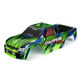 TRAXXAS TRA 3620G Traxxas Body, Stampede VXL, Green & Blue (Painted)