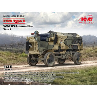 ICM ICM 35656   —  1/35 FWD Type B, WWI US Ammunition Truck plastic model