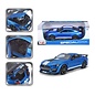 MAISTO MAI 31388  Maisto 1/18 Special Edition 2020 Mustang Shelby GT500 (CFTP) (Blue w/ White Stripe)