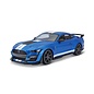 MAISTO MAI 31388  Maisto 1/18 Special Edition 2020 Mustang Shelby GT500 (CFTP) (Blue w/ White Stripe)