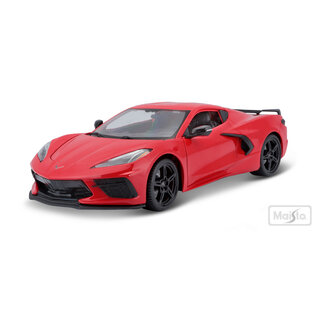 MAISTO MAI 31447-RED  Maisto 1/18 SE 2020 Chevrolet Corvette Stingray Z51 (Red) die-cast