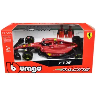 BURAGO BUR 18-36832CS Bburago Ferrari Racing 2022 F1 75 Carlos Sainz #55 Scale 1:43 Diecast