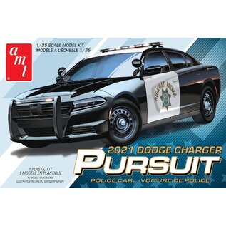AMT AMT 1324M AMT 1/25 2021 Dodge Charger Police Pursuit plastic model