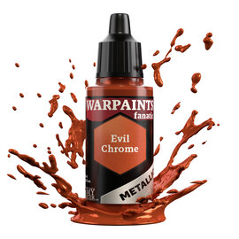 THE ARMY PAINTER TAP WP3185 Army Painter Warpaints Fanatic Metallic, Evil Chrome