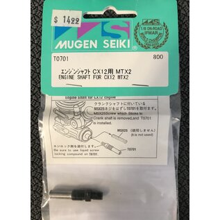 MUGEN MUG T0701 MTX2 CX12 engine shaft for CX12 MTX2