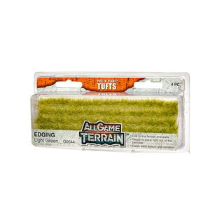 WOODLAND SCENICS WOO G6644 Woodland All Game Terrain Light Green Edging