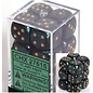 CHESSEX CHX 27615 SCARAB 12D6 JADE/GOLD 16MM
