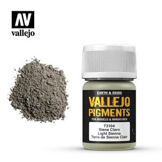 VALLEJO VAL 73104 VALLEJO: PIGMENT LIGHT SIENNA (35ML)